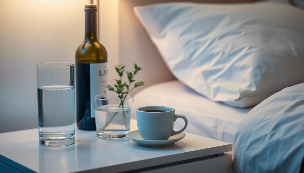 Managing caffeine and alcohol for better sleep quality