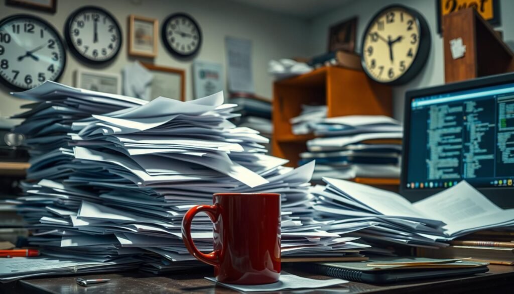 Work-related stress and mental fatigue