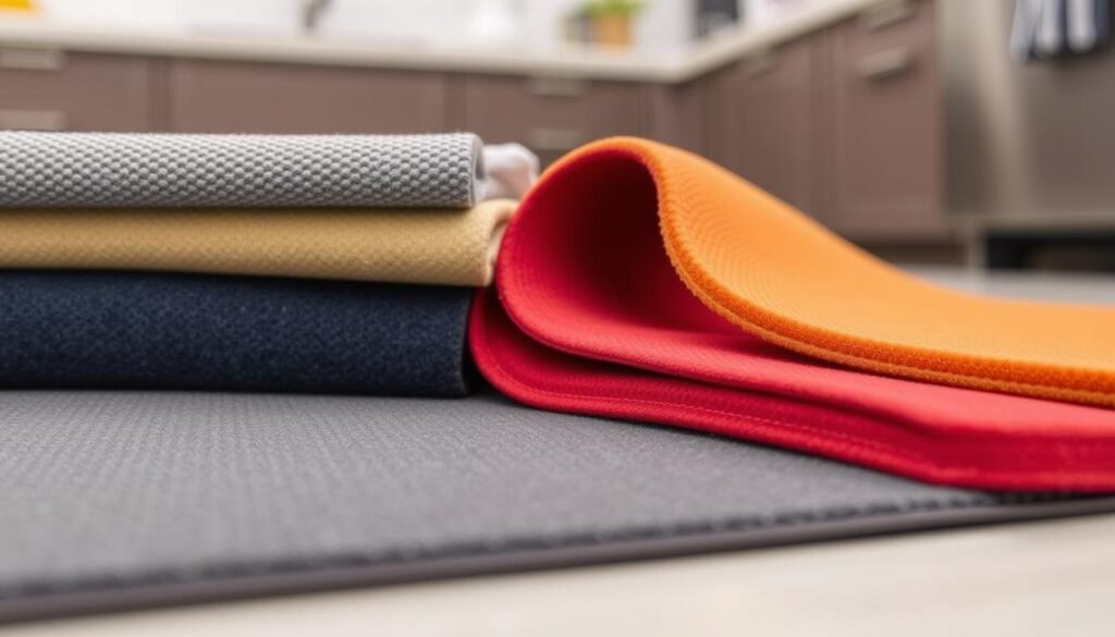 anti fatigue kitchen mat materials