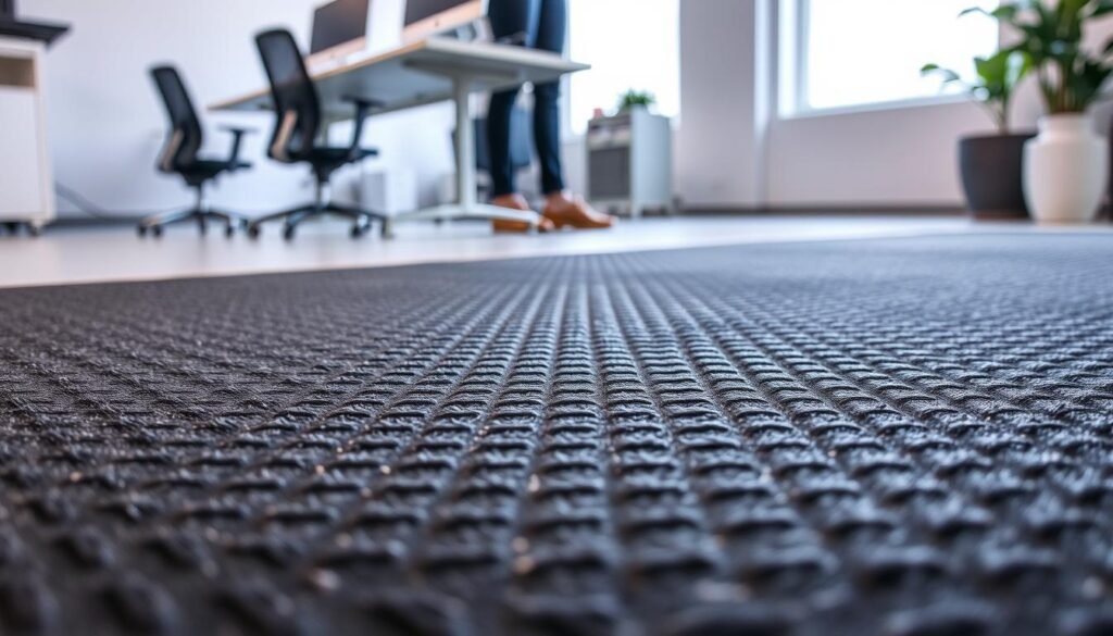 anti-slip mat features