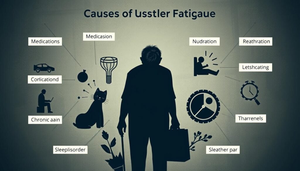 geriatric severe fatigue sources