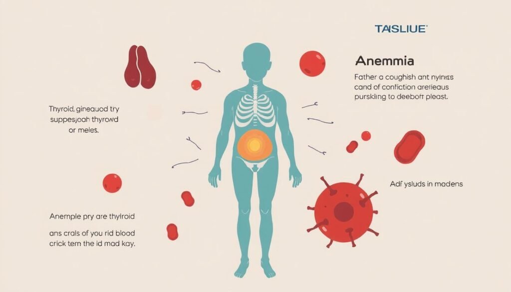 medical conditions, thyroid issues, anemia