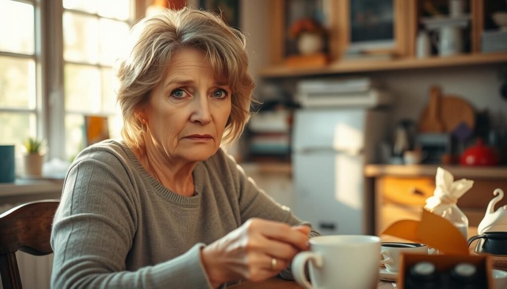 middle-aged woman tired all the time