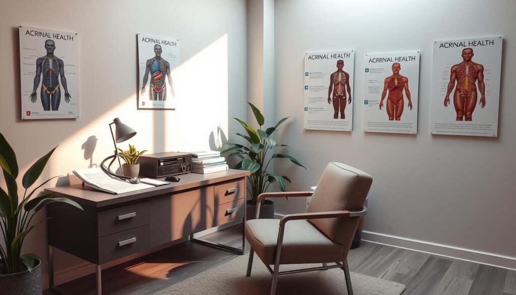 Consulting a healthcare provider about adrenal fatigue