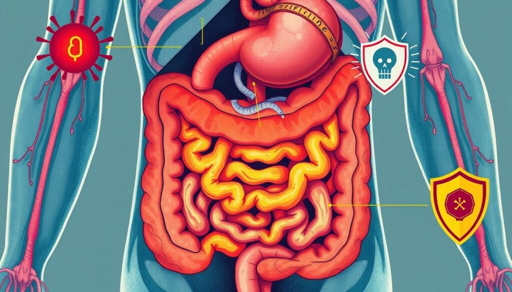Digestive issues in autoimmune diseases