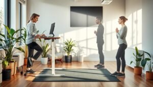 Ergonomics, posture, and other strategies to reduce fatigue while standing