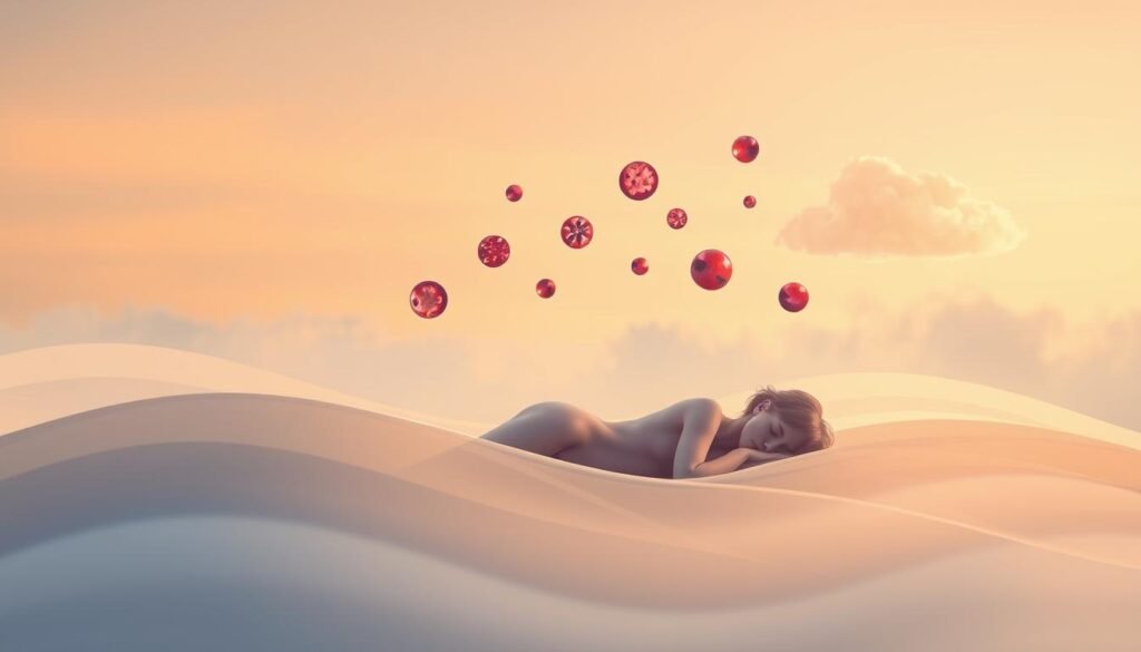 Health conditions related to hormonal changes, anemia, and sleep apnea