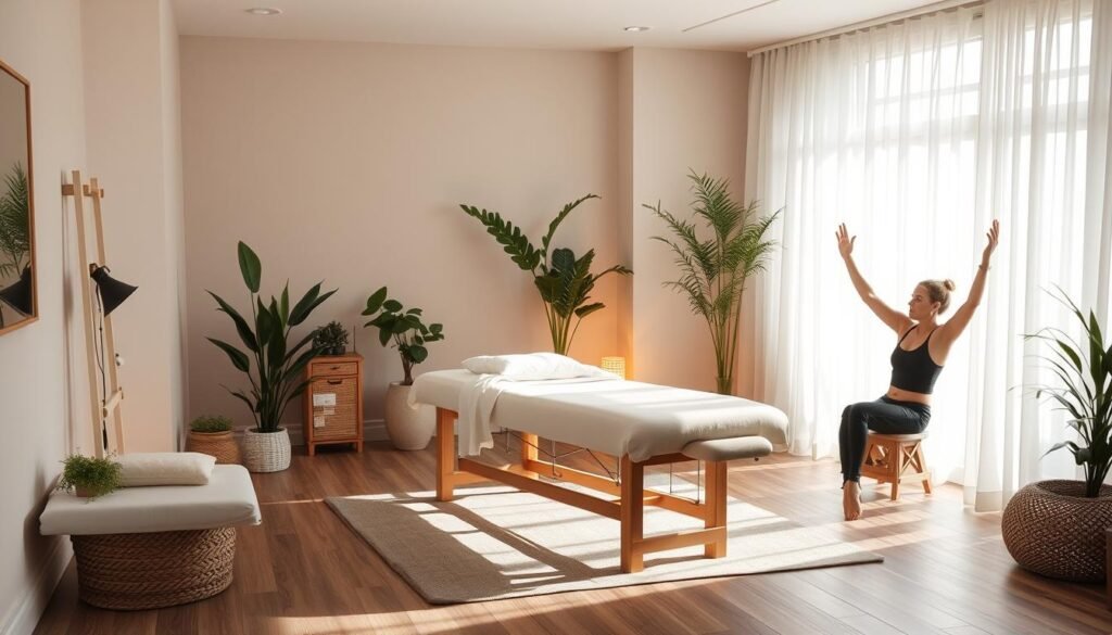Physical therapy for pain management and energy increase