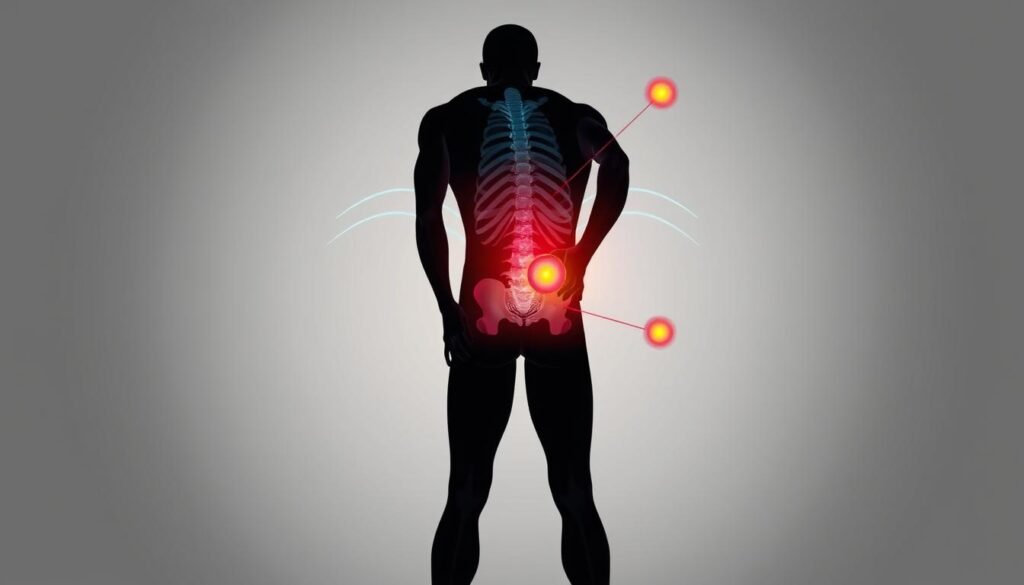 Severe abdominal and back pain indicators