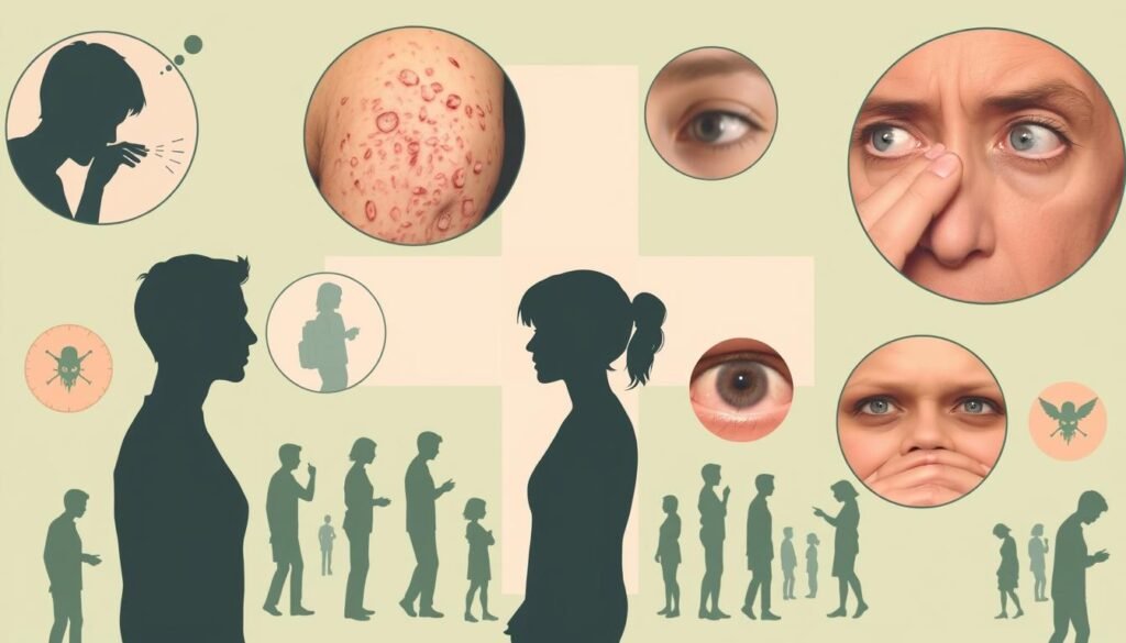 Symptoms that require medical advice related to allergy consultation
