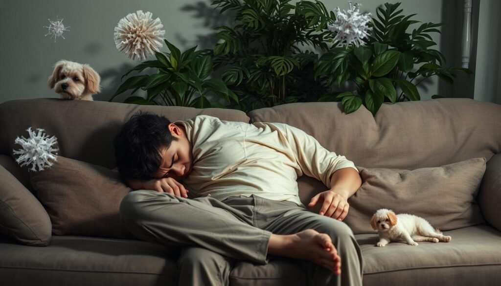 allergy-induced fatigue