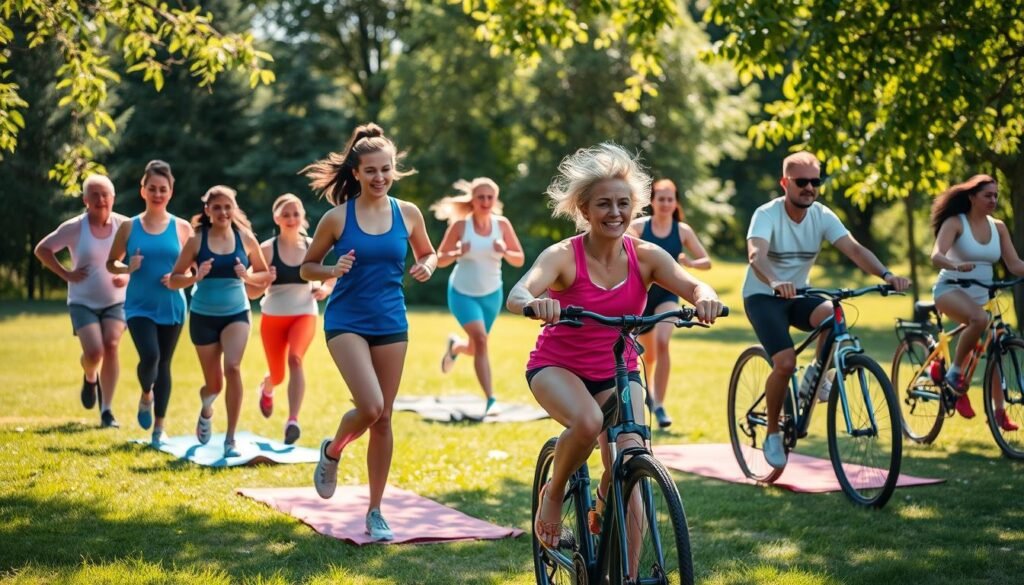 combat fatigue through exercise