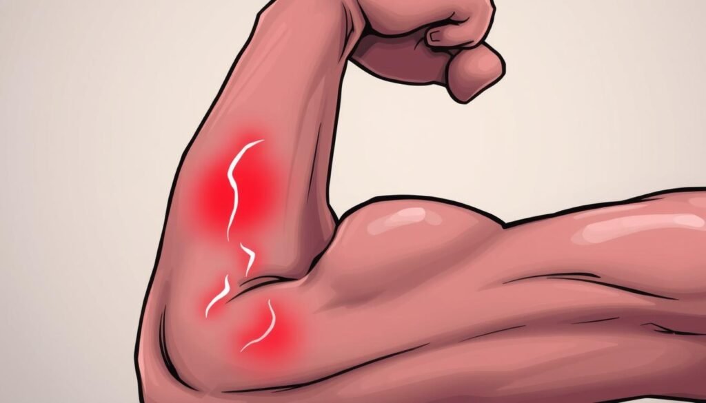 delayed onset muscle soreness (DOMS)