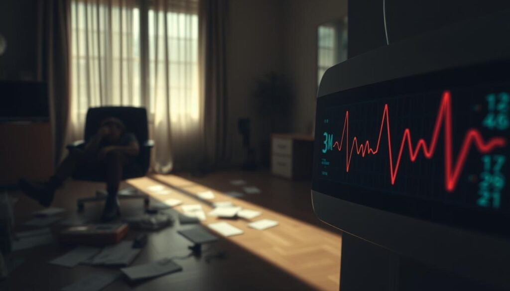 extreme fatigue and heart palpitations