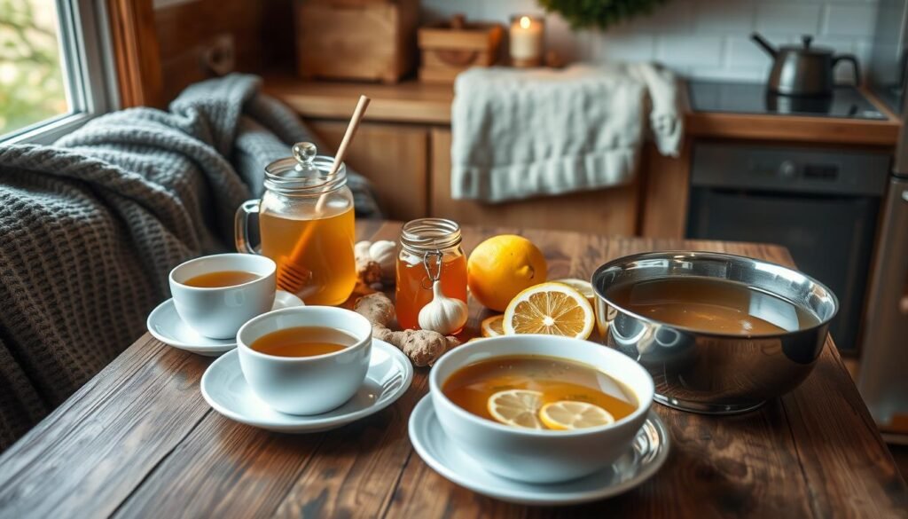home remedies for cold and flu