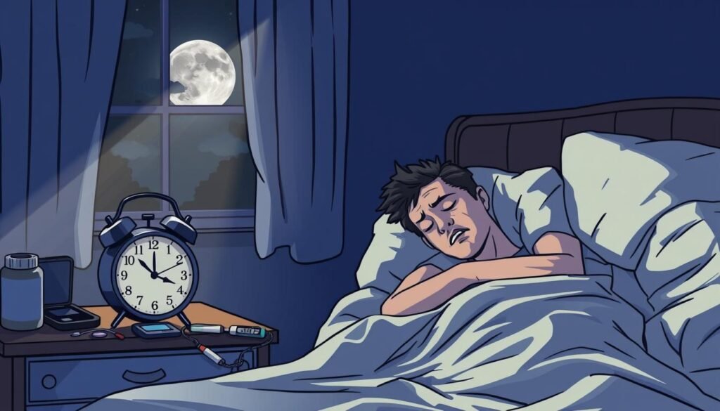 poor sleep and fatigue in diabetes