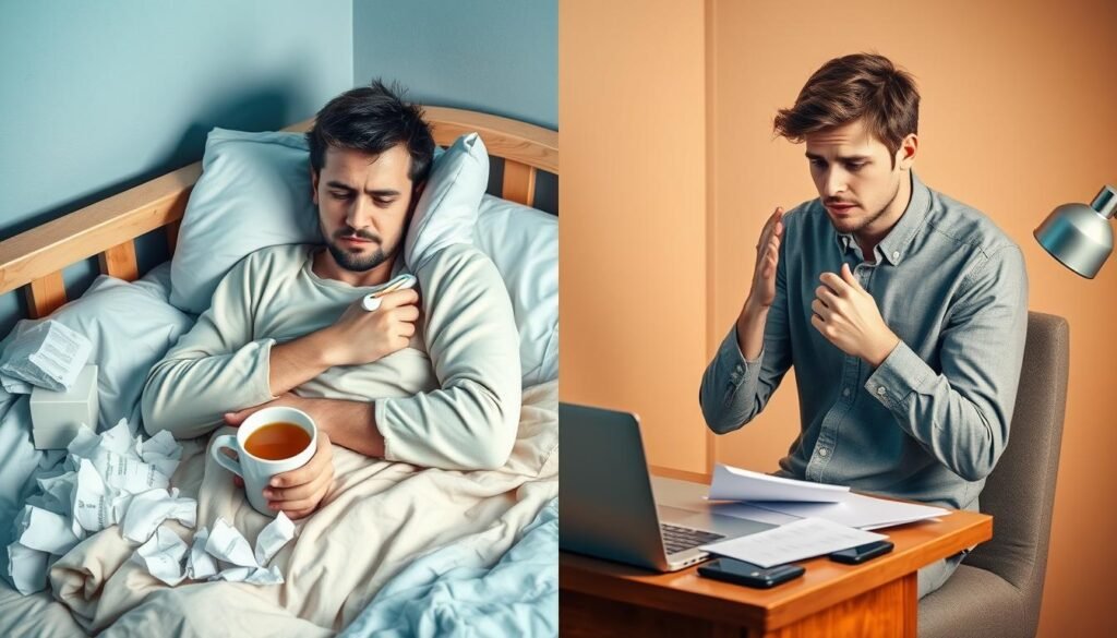 Flu and Cold Symptoms Comparison