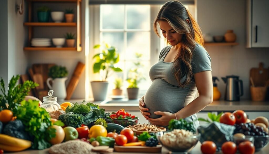 Nutrition and pregnancy fatigue