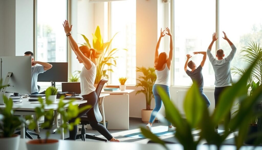 Physical activity to tackle mid-day tiredness