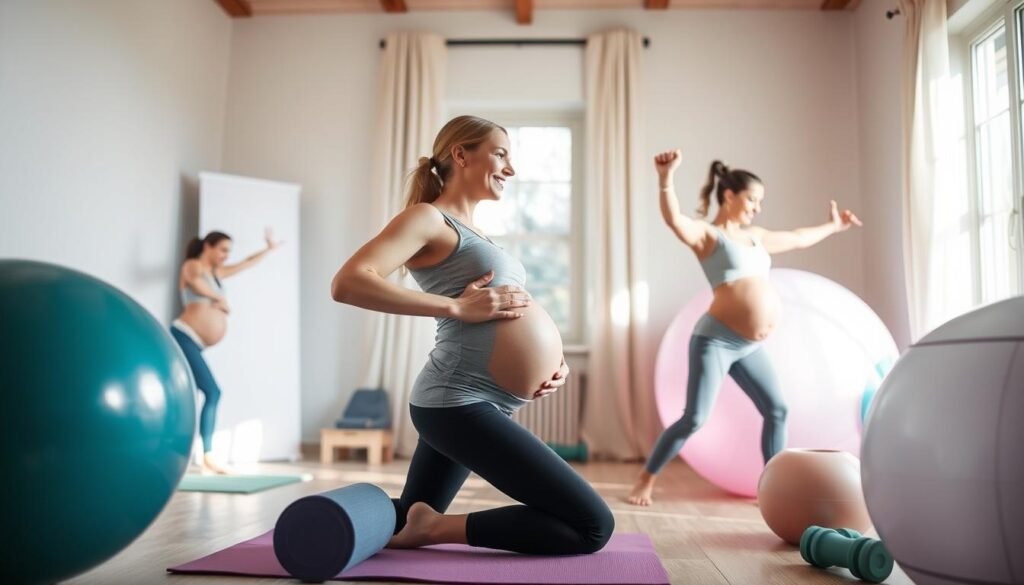 Safe exercises during pregnancy