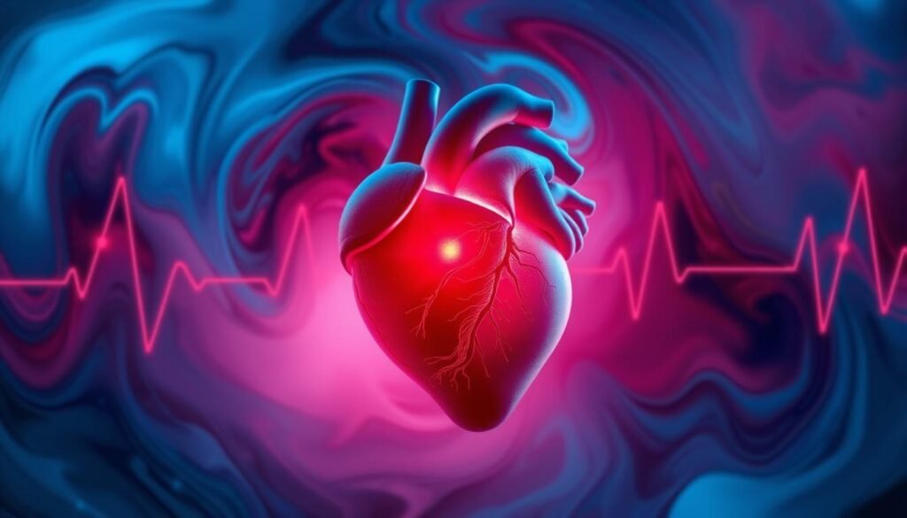 Shortness of breath and chest pain related to heart issues