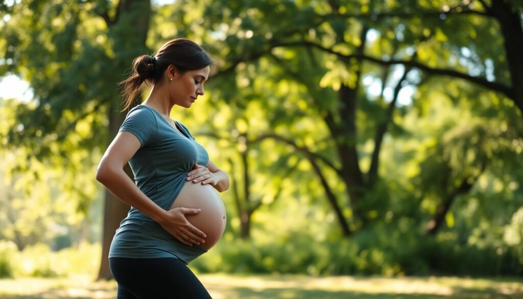 The role of exercise in early pregnancy fatigue