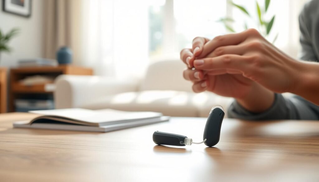 adjusting to hearing aids
