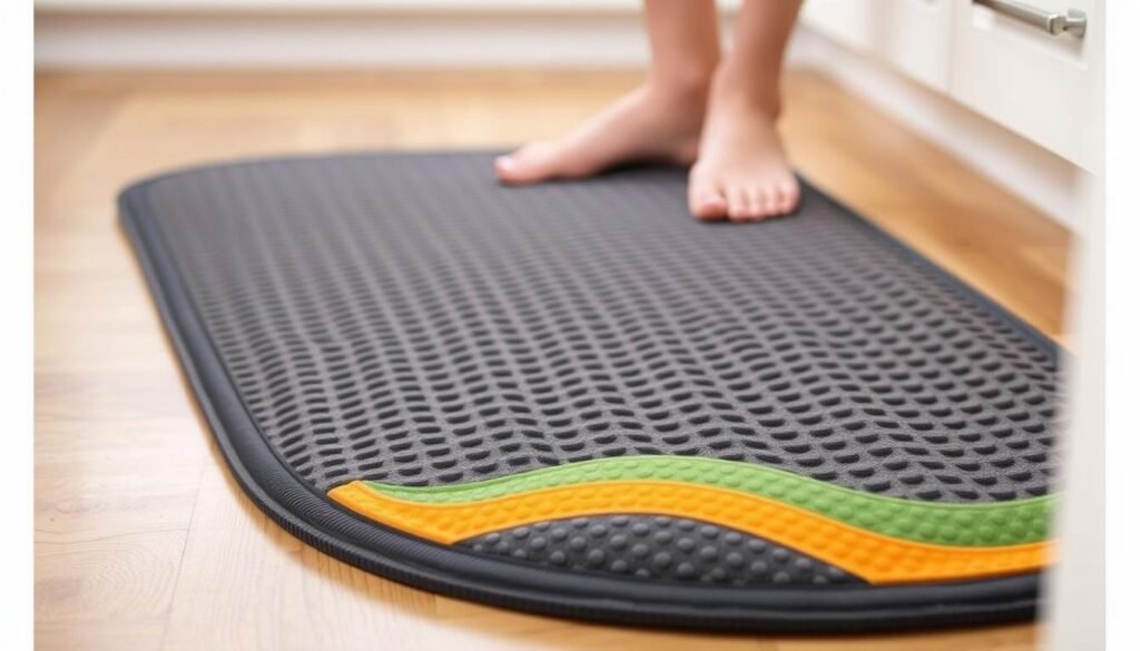 anti-fatigue mat features