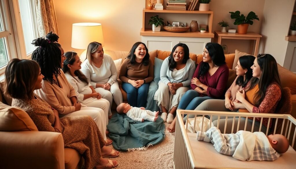 community support postpartum