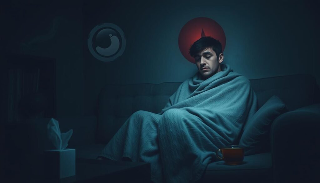 cough nausea fatigue