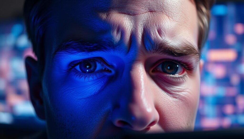 digital eye strain effects