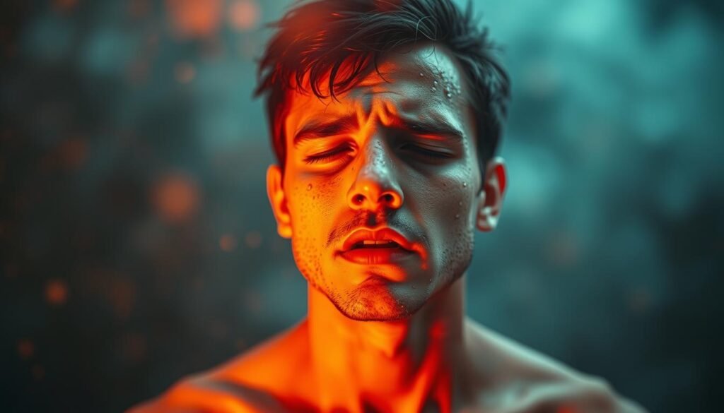 hypoglycemia, heat exhaustion, anxiety attacks, symptoms
