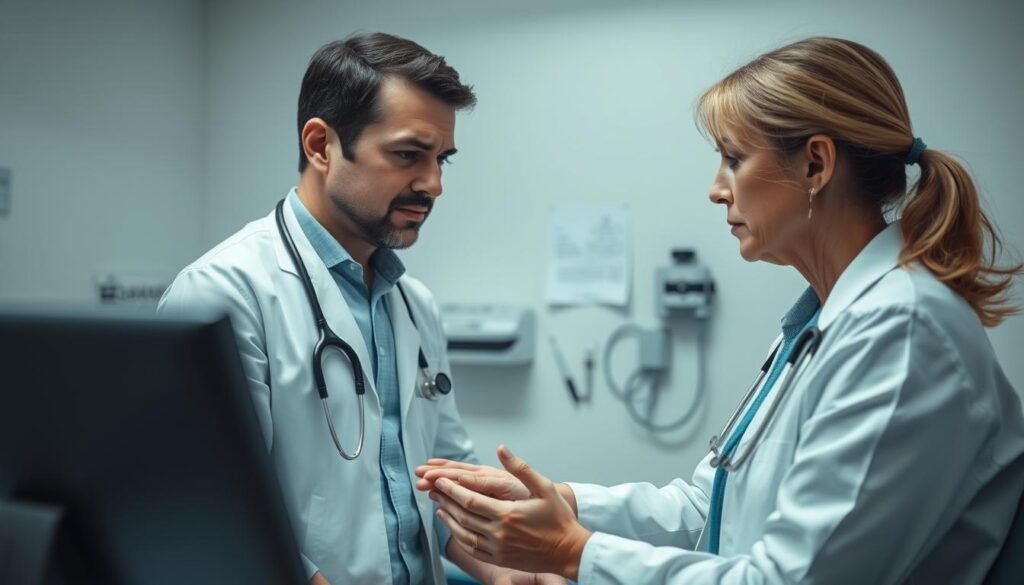 medical attention for dizziness and nosebleeds