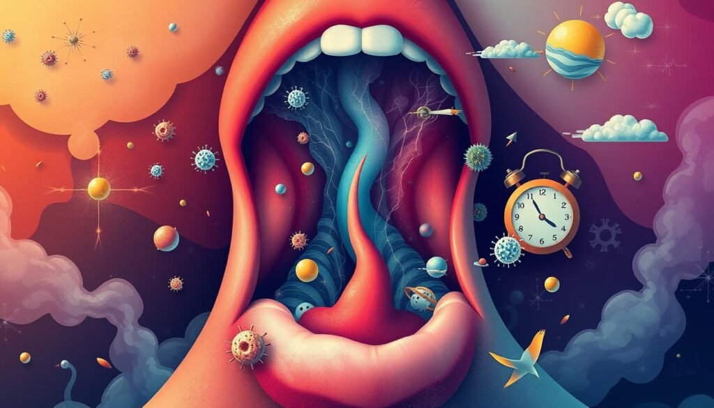 other causes of sore throat fatigue