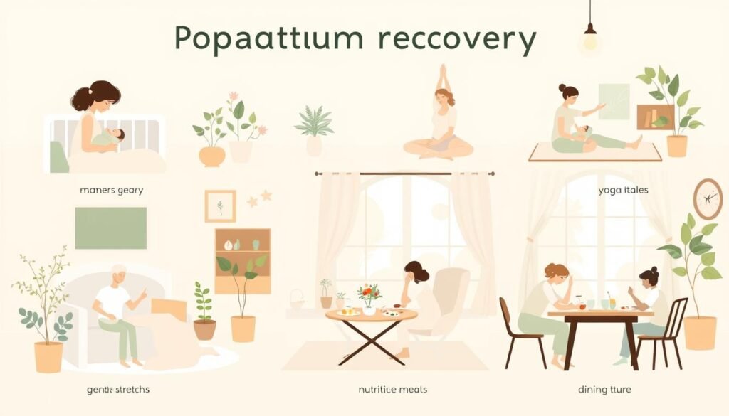 postpartum recovery stages