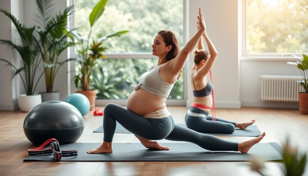 recommended exercises during pregnancy