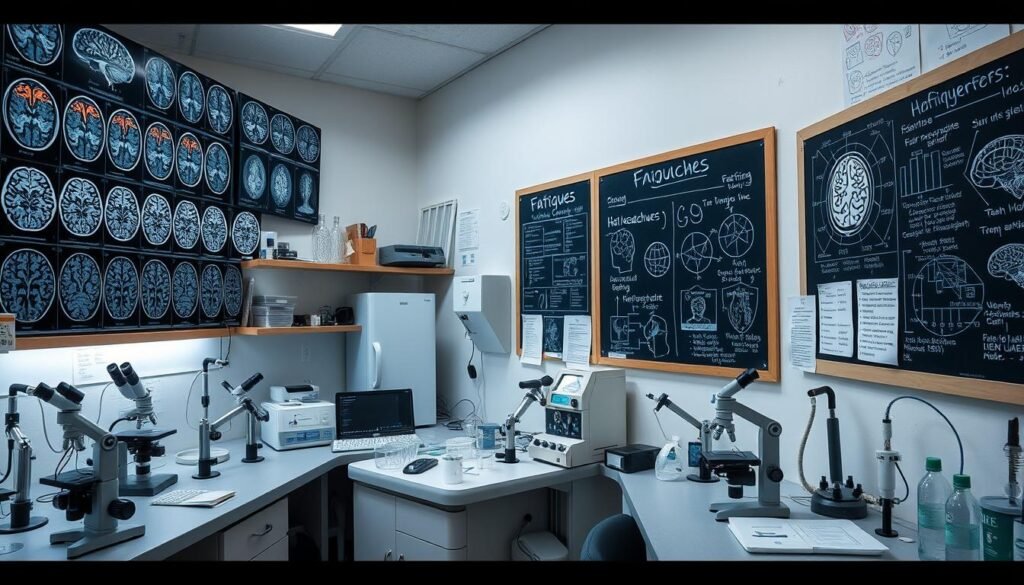research on headaches and fatigue