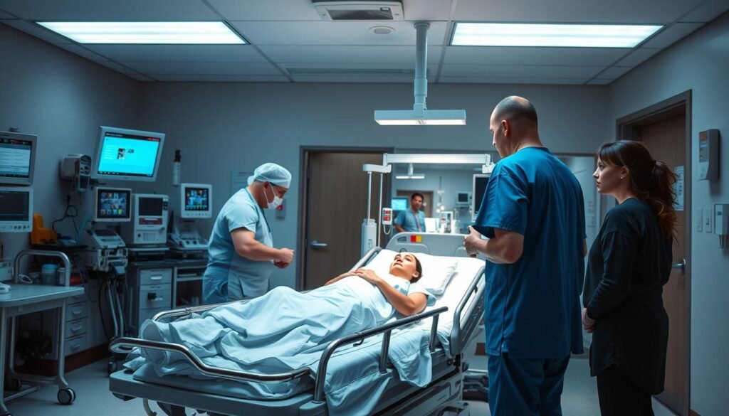 seeking emergency medical care
