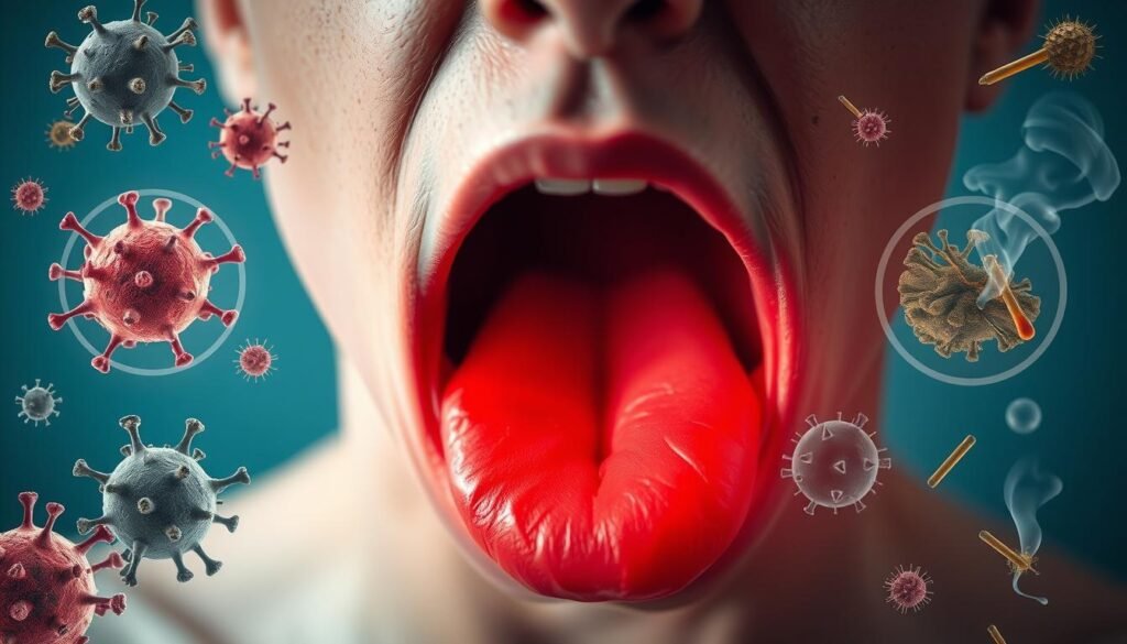 sore throat symptoms and causes